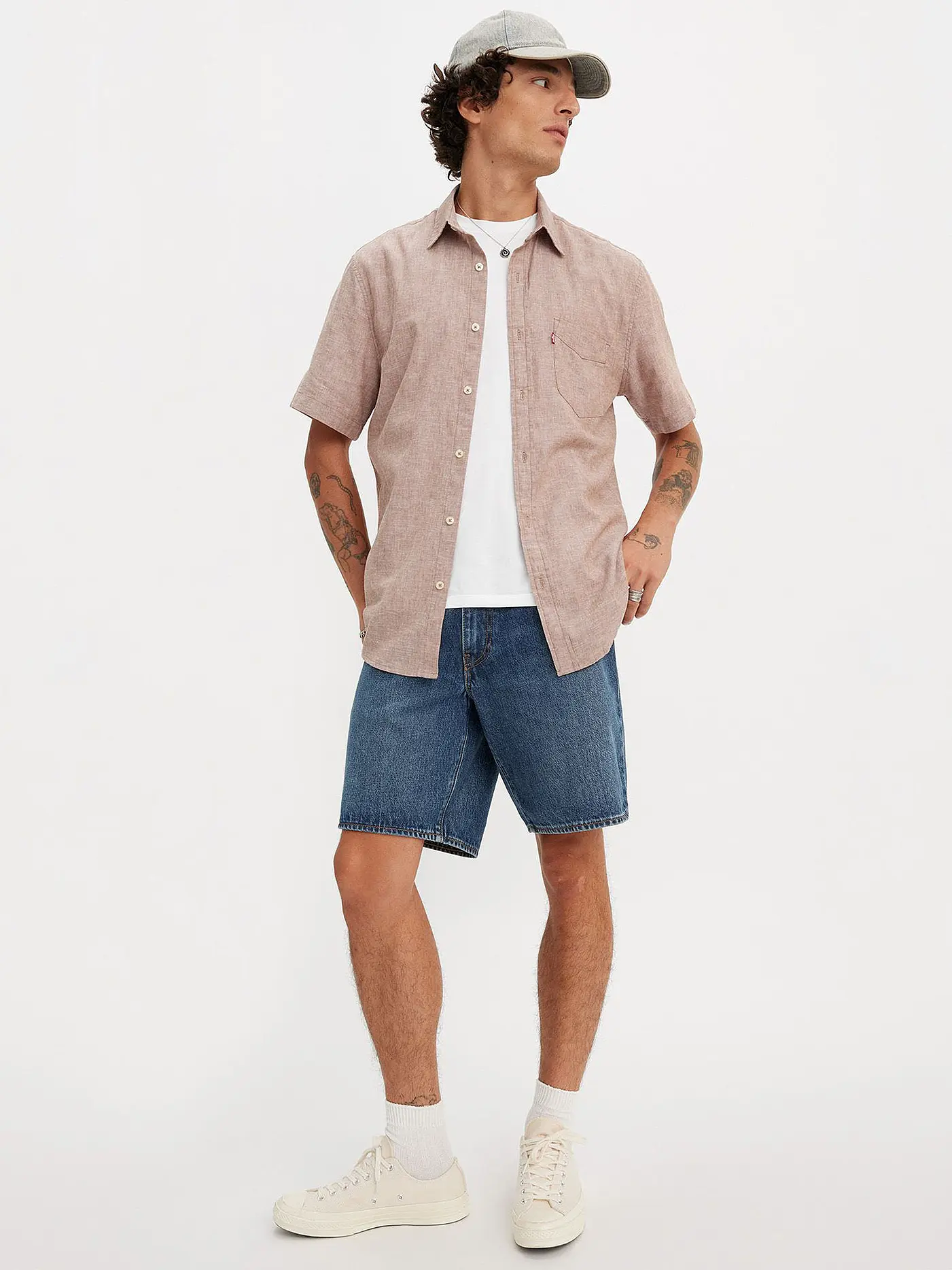 LEVI'S® | Jeansshorts 468 | dunkelblau